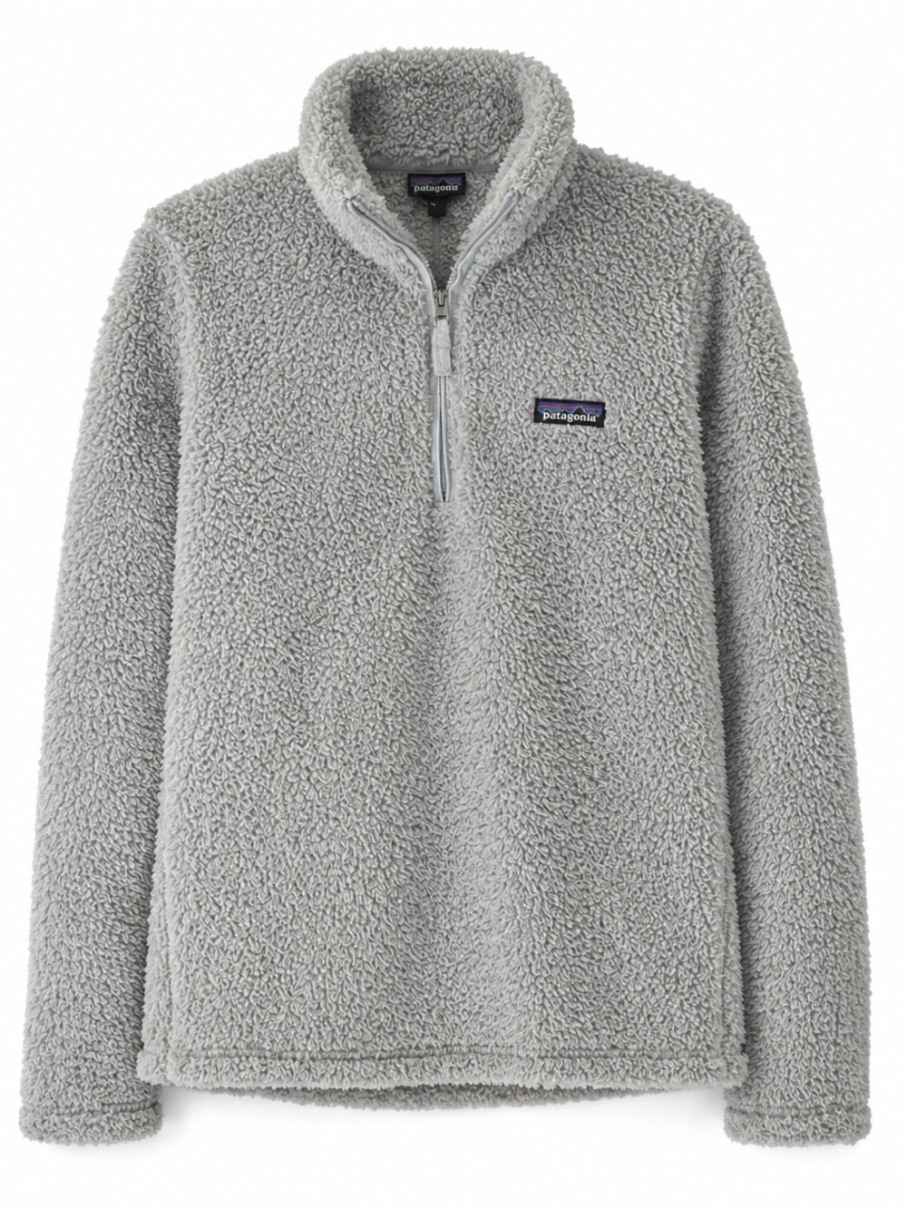 Patagonia Los Gatos 1/4 Zip Fleece Pullover Womens‎ Medium M Drifter Grey 25235